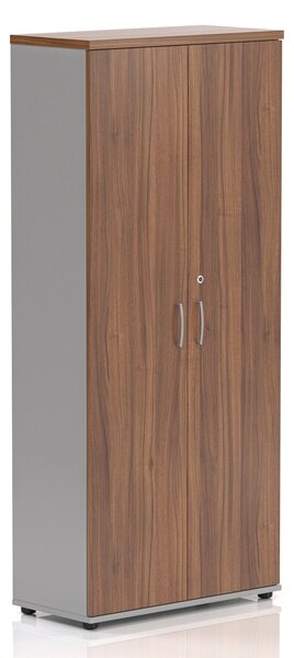 NABYTEK-DESIGNOVY.CZ - Kancelářská skříň KOMFORT, 80×38,5×183,5 cm, dveře 5/5, buk – S585 11