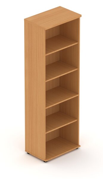 NABYTEK-DESIGNOVY.CZ - Kancelářský regál KOMFORT, 40×38,5×183,5 cm, bez dveří, calvados – S540 03