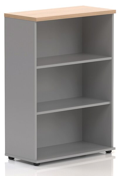 NABYTEK-DESIGNOVY.CZ - Kancelářský regál KOMFORT, 80×38,5×113 cm, bez dveří, calvados – S380 03