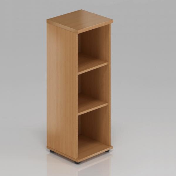 NABYTEK-DESIGNOVY.CZ - Kancelářský regál KOMFORT, 40×38,5×113 cm, bez dveří, buk – S340 11