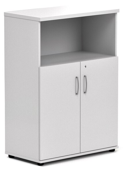 NABYTEK-DESIGNOVY.CZ - Kancelářská skříň KOMFORT, 80×38,5×113 cm, dveře 2/3, calvados – S382 03