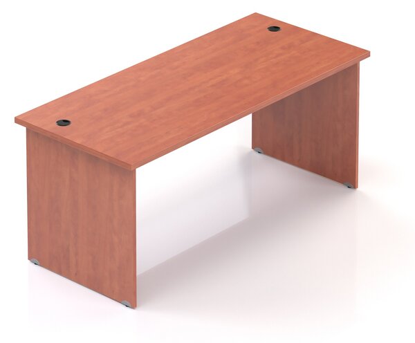 NABYTEK-DESIGNOVY.CZ - Kancelářský stůl KOMFORT, dřevěná podnož, 160×70×76 cm, calvados – BKA16 03