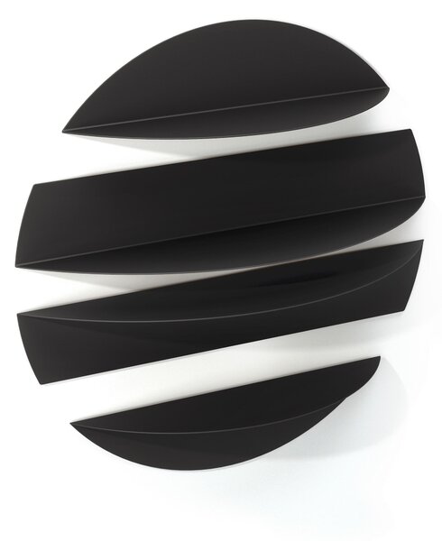 NÁSTĚNNÝ REGÁL, černá, 76/76/19 cm Umbra - Online Only regály & police, Online Only