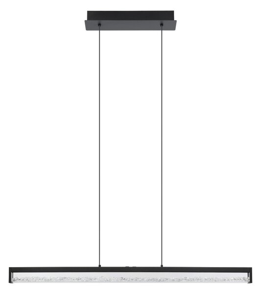 KŘIŠŤÁLOVÉ ZÁVĚSNÉ SVÍTIDLO, 100/8/110 cm