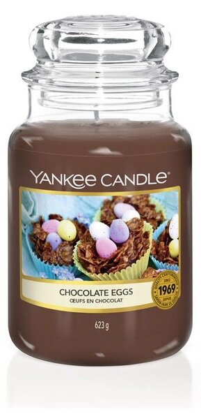 Vonná svíčka Yankee Candle Chocolate Eggs Easter Classic velký 623g/150hod