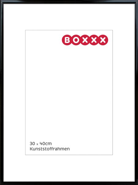 RÁM NA OBRAZY, 1 foto 30 cm x 40 cm Boxxx - Fotorámečky & obrazové rámy