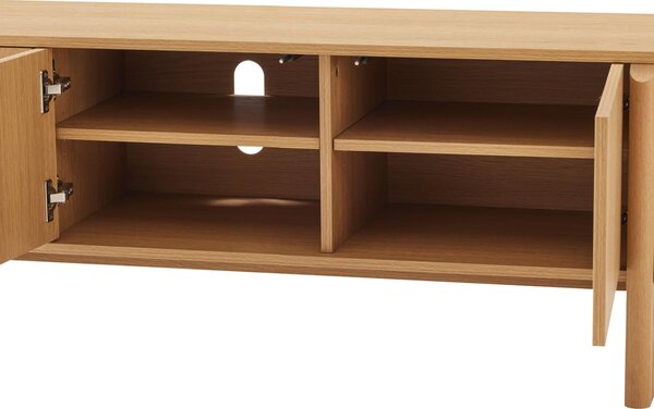 -25 % Dny MOMENTI– Somcasa TV stolek Sydney 160 x 42 cm s dubovým dekorem
