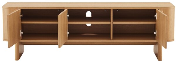 -25 % Dny MOMENTI– Somcasa TV stolek Sydney 160 x 42 cm s dubovým dekorem