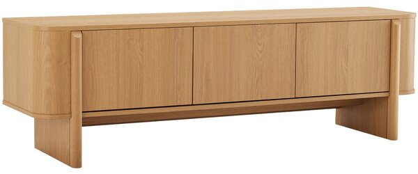 -25 % Dny MOMENTI– Somcasa TV stolek Sydney 160 x 42 cm s dubovým dekorem