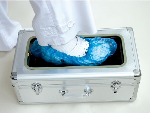 Box na hygienické návleky, mechanický, pro 50 ks návleků
