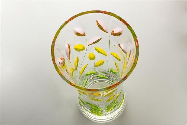 KŘISTÁLOVÁ VÁZA BOHEMIA PRESTIGE LAURUS SPRING 300MM