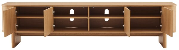 -25 % Dny MOMENTI– Somcasa TV stolek Sydney 203 x 42 cm s dubovým dekorem