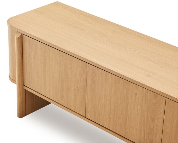 -25 % Dny MOMENTI– Somcasa TV stolek Sydney 203 x 42 cm s dubovým dekorem