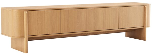 -25 % Dny MOMENTI– Somcasa TV stolek Sydney 203 x 42 cm s dubovým dekorem
