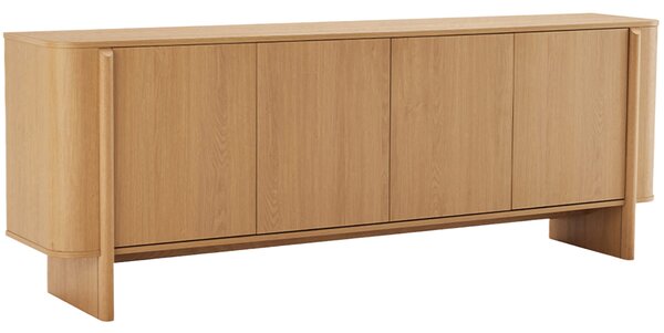 Somcasa Komoda Sydney 203 x 42 cm s dubovým dekorem