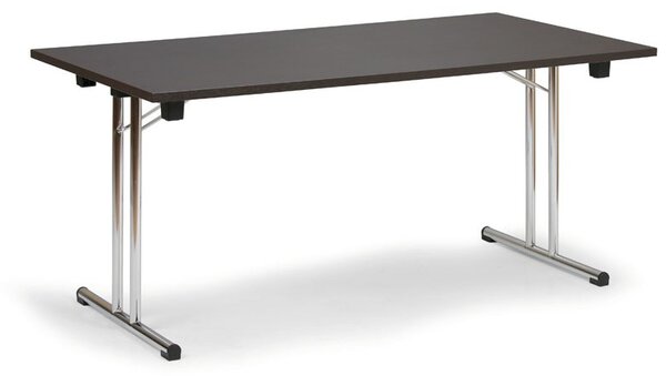 Skládací konferenční stůl FOLD, 140x69 cm, wenge