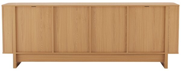 Somcasa Komoda Sydney 203 x 42 cm s dubovým dekorem