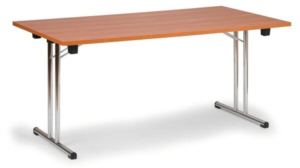 Skládací konferenční stůl FOLD, 140x69 cm, třešeň