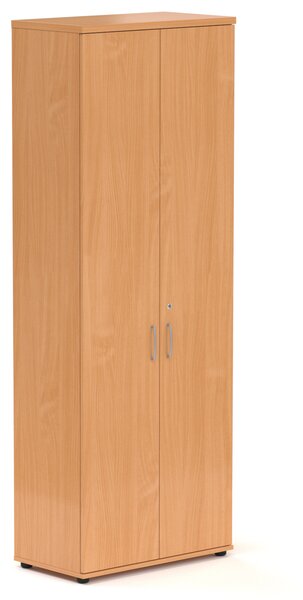 NABYTEK-DESIGNOVY.CZ - Kancelářská skříň KOMFORT, 80×38,5×218,5 cm, dveře 5/5, calvados – S686 03