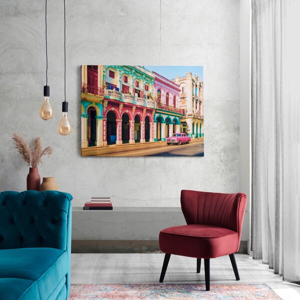 MALBA NA PLÁTNĚ, architektura, 135/100/3 cm Euroart - Obrazy na plátně