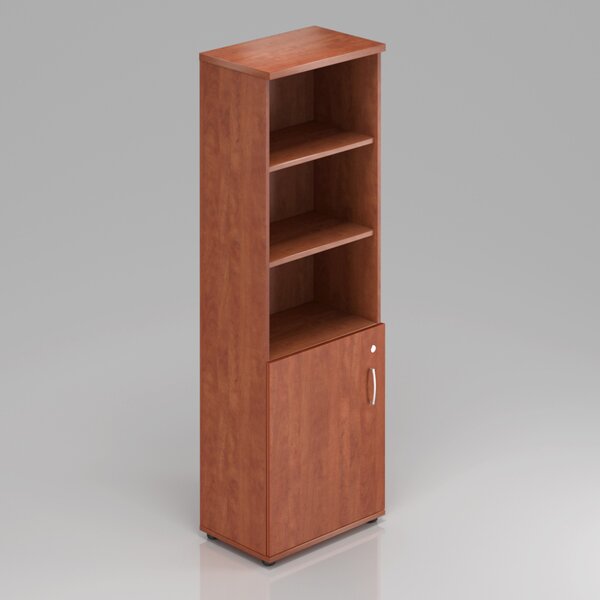 NABYTEK-DESIGNOVY.CZ - Kancelářská skříň KOMFORT, 60×38,5×183,5 cm, dveře 2/5, calvados – S562 03