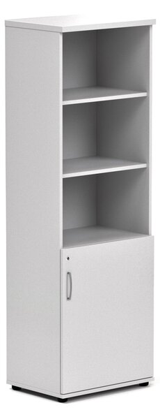 NABYTEK-DESIGNOVY.CZ - Kancelářská skříň KOMFORT, 60×38,5×183,5 cm, dveře 2/5, buk – S562 11