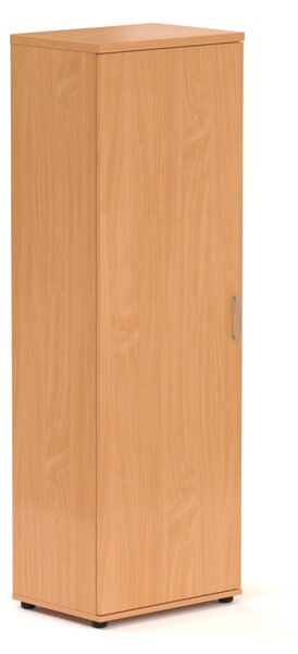NABYTEK-DESIGNOVY.CZ - Kancelářská skříň šatní KOMFORT, 60×38,5×183,5 cm, buk – SU565 11