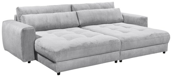 POHOVKA BIG SOFA, textil, kompozitní dřevo, světle šedá MID.YOU - Pohovky, Online Only