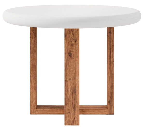 Somcasa Bílý jídelní stůl Violette 100 cm
