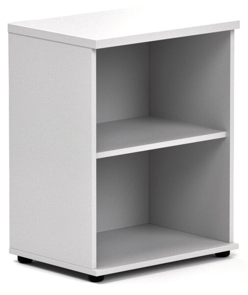 NABYTEK-DESIGNOVY.CZ - Kancelářská skříň nástavbová KOMFORT, 60×38,5×75 cm, bez dveří, buk – SN260 11
