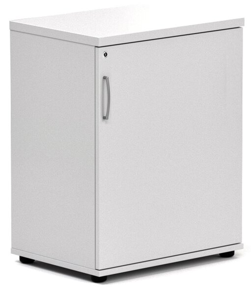 NABYTEK-DESIGNOVY.CZ - Kancelářská skříň nástavbová KOMFORT, 60×38,5×75 cm, dveře 2/2, buk – SN262 11