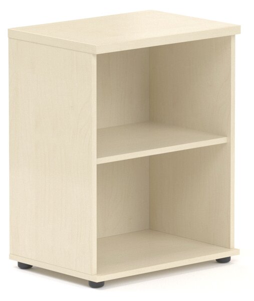 NABYTEK-DESIGNOVY.CZ - Kancelářská skříň nástavbová KOMFORT, 60×38,5×75 cm, bez dveří, buk – SN260 11