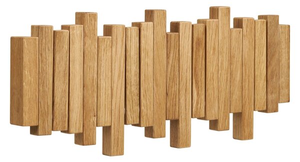 -25 % Dny MOMENTI– Nordic Living Dubový nástěnný věšák Caltro 40 cm