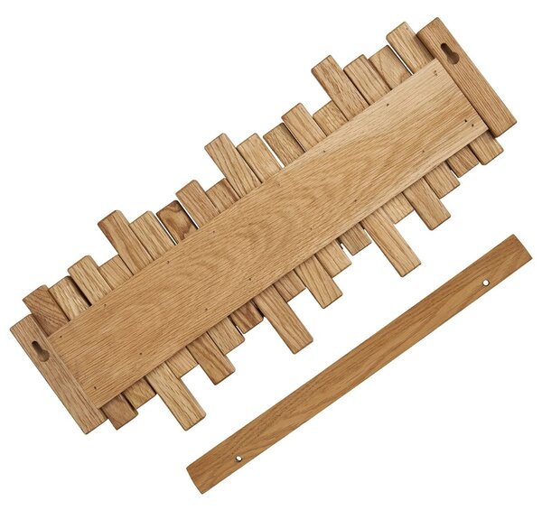 -25 % Dny MOMENTI– Nordic Living Dubový nástěnný věšák Caltro 40 cm