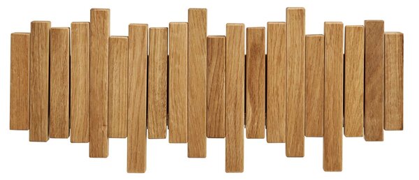 -25 % Dny MOMENTI– Nordic Living Dubový nástěnný věšák Caltro 40 cm