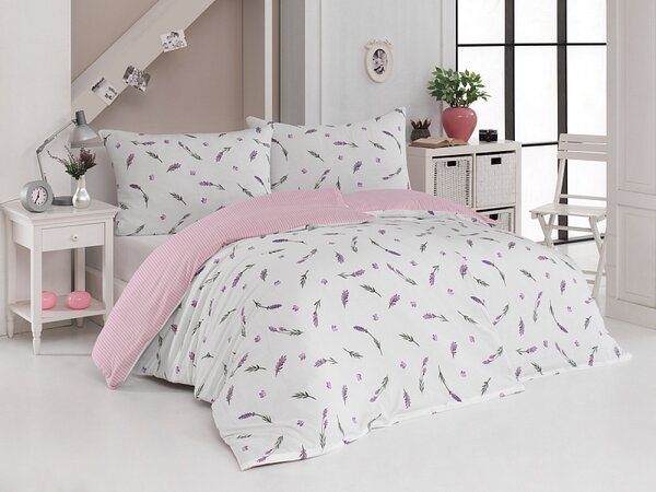 Povlečení Lavender Bavlna deluxe 1x 140/200, 1x 70/90