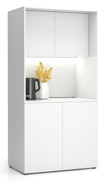 Kuchyňka NIKA bez vybavení 1000 x 600 x 2000 mm, bílá