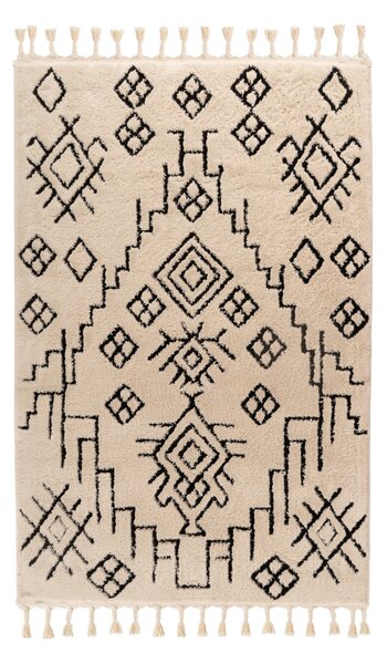 KOBEREC S VYSOKÝM VLASEM, 160/230 cm bílá - Online Only koberce & rohožky, Online Only