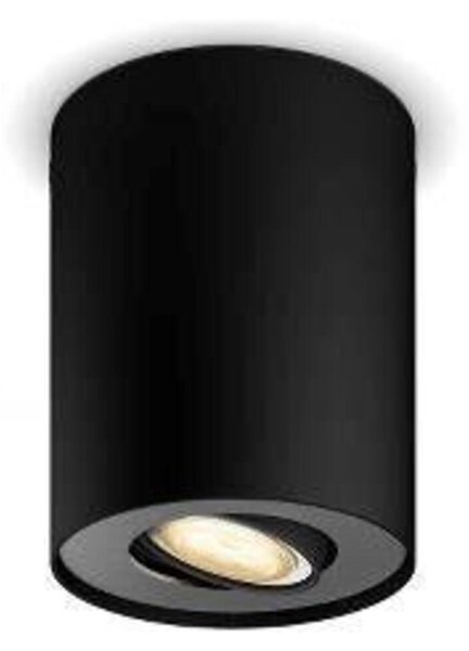 Philips Hue WA Pillar bodové LED svítidlo GU10 1x5W 350lm 2200-6500K IP20 černá