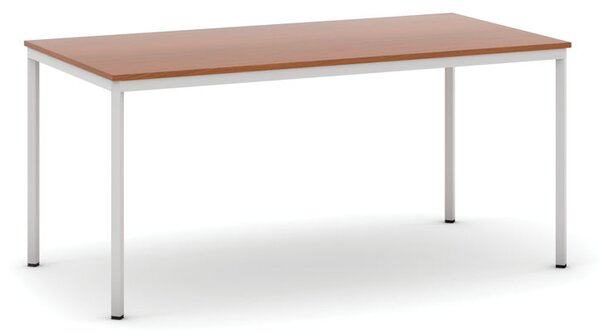 Jídelní stůl, 160x80 cm, šedá podnož, třešeň