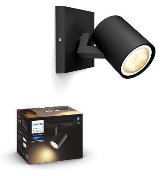 Philips Hue WA Runner bodové LED svítidlo GU10 5W 350lm 2200-6500K IP20 černá
