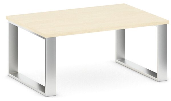Konferenční stůl STIFF, deska 1000 x 680 mm, bříza