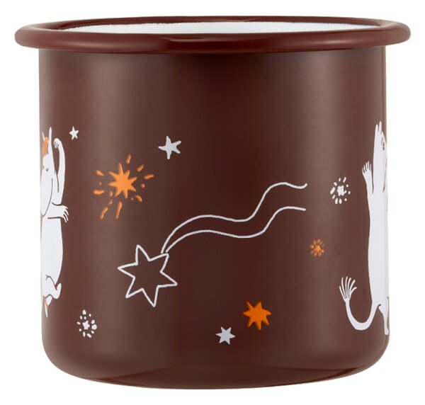 Muurla Hrnek Moomin Comet 0,55l, smalt / hnědý