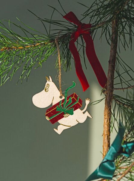 Muurla Vánoční dekorace Moomin, překližka