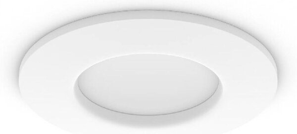 Philips Hue WCA Slim koupelnové zápustné svítidlo LED 8,3W 750lm 2200-6500K RGB 9cm kulaté IP44, bílé