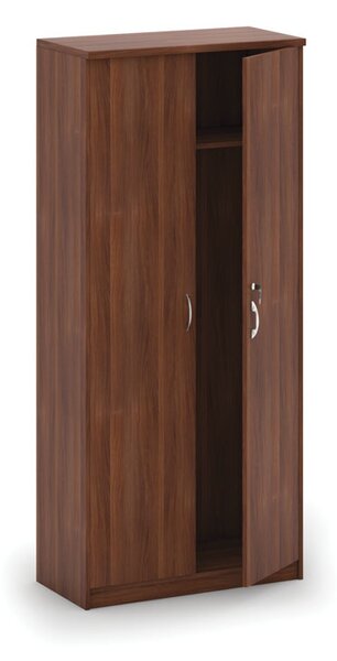 Šatní skříň s výsuvem MIRELLI, 800 x 400 x 1800 mm, ořech