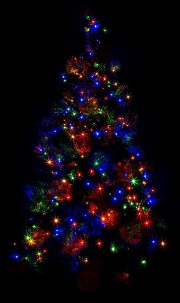 VOLTRONIC Vánoční řetěz 40 m, 400 LED, barevný, ovladač