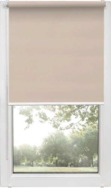 Roleta na okno Decor D20 s vodícími silony, Barva bílá