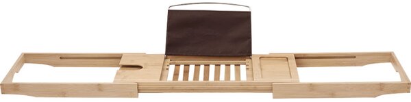 Mexen Bamboo, bambusová polička do vany 70-100 cm, přírodní bambusová, 701270-00