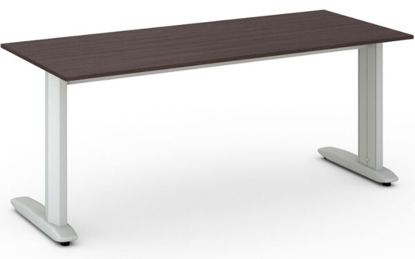 Kancelářský psací stůl PRIMO FLEXIBLE 1800 x 800 mm, wenge